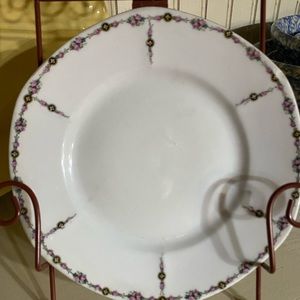 Frauredts Sexony plate China pink flowers 🌸, cottage